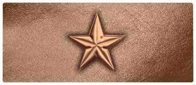 DNSEMP-L-430-BZ-BZ Star Bronze-Bronze